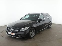 Schwarz Gebraucht 2019 Mercedes C220 AMG line Kombi | 25.990 € (Etwas zu teuer)