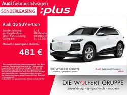 Gletscherweiß metallic Gebraucht 2025 Audi Q6 e-tron Ambiente SUV | 52.690 € (Superpreis)