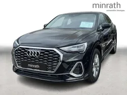 Mythosschwarz metallic Gebraucht 2022 Audi Q3 Sportback S-Line SUV | 29.230 € (Superpreis)