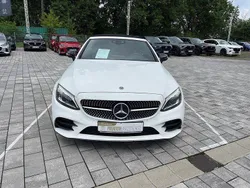 Polarweiss unilack Gebraucht 2020 Mercedes C220 AMG line Cabrio | 32.490 € (Superpreis)