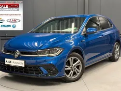 Blau metallic (reef blue metallic) Gebraucht 2022 VW Polo R-line Kleinwagen | 20.890 € (Fairer Preis)