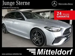Silber Gebraucht 2024 Mercedes C300 Advanced Plus Kombi | 46.880 €