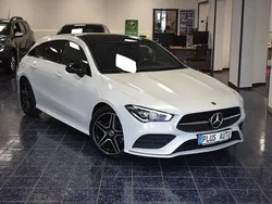 Weiß Gebraucht 2021 Mercedes CLA200 Shooting Brake AMG Kombi | 23.870 € (Etwas zu teuer)