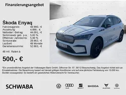 Moonweiß perleffekt Gebraucht 2025 Skoda Enyaq iV SportLine SUV | 48.990 € (Guter Preis)
