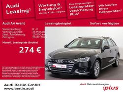 Mythosschwarz metallic Gebraucht 2024 Audi A4 Advanced Plus Kombi | 45.000 €
