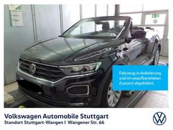 Deep black perleffekt/schwarz Gebraucht 2021 VW T-Roc Cabriolet R-line Cabrio | 24.630 € (Fairer Preis)