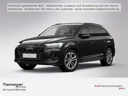 Mythosschwarz metallic Gebraucht 2025 Audi Q7 S-Line SUV | 68.250 € (Fairer Preis)