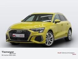 Pythongelb metallic Gebraucht 2024 Audi A3 Sportback e-tron S-Line Limousine | 34.280 € (Etwas zu teuer)