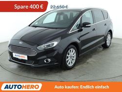 Schwarz Gebraucht 2018 Ford S-MAX Titanium Van / Kleinbus | 22.250 € (Etwas zu teuer)