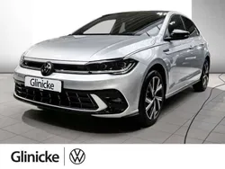 Reflexsilber metallic / schwar Gebraucht 2025 VW Polo R-line Limousine | 28.970 € (Etwas zu teuer)