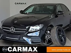 Ung. schwarz unilack Gebraucht 2018 Mercedes E350 AMG line Limousine | 25.900 € (Fairer Preis)