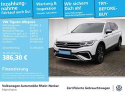 Weiß Gebraucht 2022 VW Tiguan Allspace Elegance SUV | 28.499 € (Superpreis)