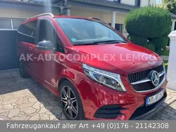 Rot Gebraucht 2021 Mercedes V300 AMG line Van / Kleinbus | 50.000 € (Superpreis)