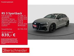 Nardograu (uni) Gebraucht 2025 Audi RS3 Sportback Ambiente Kleinwagen | 71.990 € (Fairer Preis)