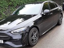 Schwarz Gebraucht 2023 Mercedes C300e AMG line Limousine | 36.700 €