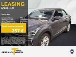 Grau Gebraucht 2024 VW T-Roc Cabriolet Style Cabrio | 24.940 € (Superpreis)