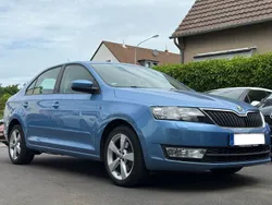 Blau Gebraucht 2014 Skoda Rapid Elegance Limousine | 10.499 € (Fairer Preis)