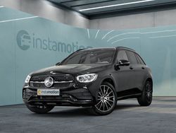 Schwarz Gebraucht 2021 Mercedes GLC300 AMG line SUV | 54.050 €
