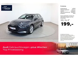 Grau Gebraucht 2024 Audi A3 Sportback Advanced Limousine | 34.440 € (Fairer Preis)