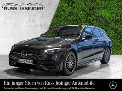 Metalliclack graphitgrau Gebraucht 2024 Mercedes C220 AMG Kombi | 49.850 € (Teuer)