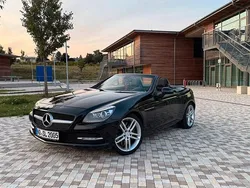 Schwarz Gebraucht 2015 Mercedes SLK250 AMG line Cabrio | 21.900 € (Etwas zu teuer)