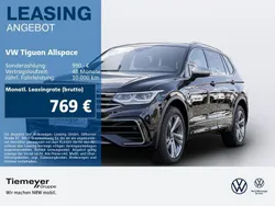 Schwarz Neu 2024 VW Tiguan Allspace R-line SUV | 60.990 € (Teuer)