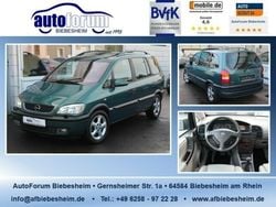 Grün metallic Gebraucht 2002 Opel Zafira Executive Van / Kleinbus | 6.499 €