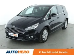 Schwarz Gebraucht 2016 Ford S-MAX Titanium Van / Kleinbus | 18.790 € (Fairer Preis)