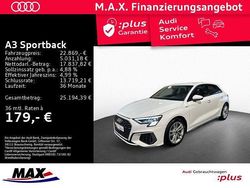 Weiß Gebraucht 2022 Audi A3 S-Line Limousine | 22.869 € (Fairer Preis)
