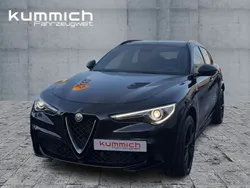 Nero vulcano, metallic (schwarz) Gebraucht 2019 Alfa Romeo Stelvio Quadrifoglio SUV | 46.950 € (Guter Preis)