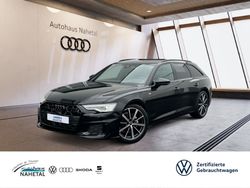 Schwarz Gebraucht 2024 Audi A6 S-Line Kombi | 59.950 €