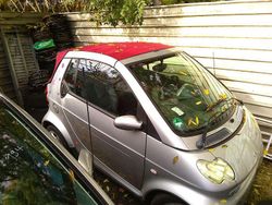 Schwarz Gebraucht 2004 Smart Roadster Cabrio | 650 €