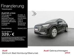 Mythosschwarz metallic Gebraucht 2022 Audi Q4 e-tron SUV | 25.890 € (Fairer Preis)
