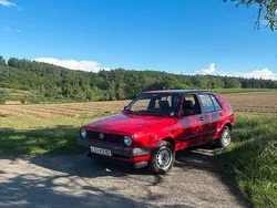 Rot Gebraucht 1989 VW Golf II Kleinwagen | 3.000 €