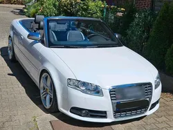 Weiß Gebraucht 2007 Audi S4 Cabriolet Cabrio | 25.950 € (Etwas zu teuer)
