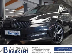 Schwarz Gebraucht 2022 Skoda Superb SportLine Kombi | 28.980 € (Fairer Preis)