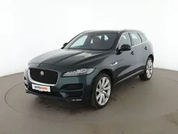 Grün Gebraucht 2016 Jaguar F-Pace Portfolio SUV | 23.650 € (Etwas zu teuer)