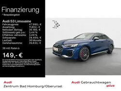 Blau Gebraucht 2024 Audi S3 Ambiente Limousine | 47.990 € (Guter Preis)