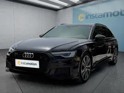 Schwarz Gebraucht 2022 Audi A6 S-Line Kombi | 53.099 €
