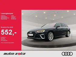 Mythosschwarz metallic Gebraucht 2024 Audi A4 S-Line Kombi | 55.890 €