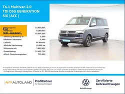 Silber Gebraucht 2021 VW T6.1 Generation Six Van | 51.850 € (Fairer Preis)