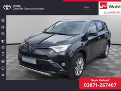 Mysticschwarz mica Gebraucht 2018 Toyota RAV4 Hybrid Basis SUV | 22.480 € (Etwas zu teuer)