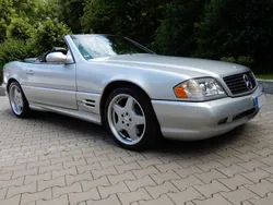 Silber Gebraucht 2000 Mercedes SL500 AMG Cabrio | 34.995 € (Etwas zu teuer)