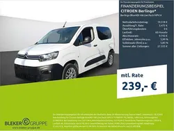 Eisweiß Gebraucht 2023 Citroën Berlingo Live Van / Kleinbus | 22.990 € (Teuer)