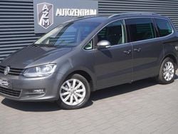 Indiumgrau metallic Gebraucht 2018 VW Sharan Highline Van / Kleinbus | 23.990 € (Fairer Preis)