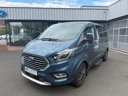 Blau Gebraucht 2021 Ford Tourneo Custom Van / Kleinbus | 41.490 € (Teuer)