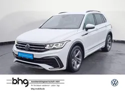 Pure white Gebraucht 2022 VW Tiguan R-line SUV | 30.330 € (Guter Preis)