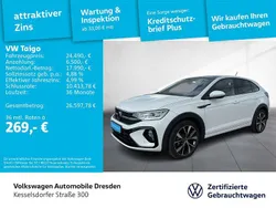 Pure white Gebraucht 2022 VW Taigo R-line SUV | 24.490 € (Fairer Preis)