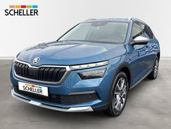 Titanblau metallic (metallic) Gebraucht 2021 Skoda Kamiq ScoutLine SUV | 21.300 € (Fairer Preis)
