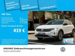 Pure white Neu 2025 VW T-Roc Goal SUV | 33.980 € (Guter Preis)